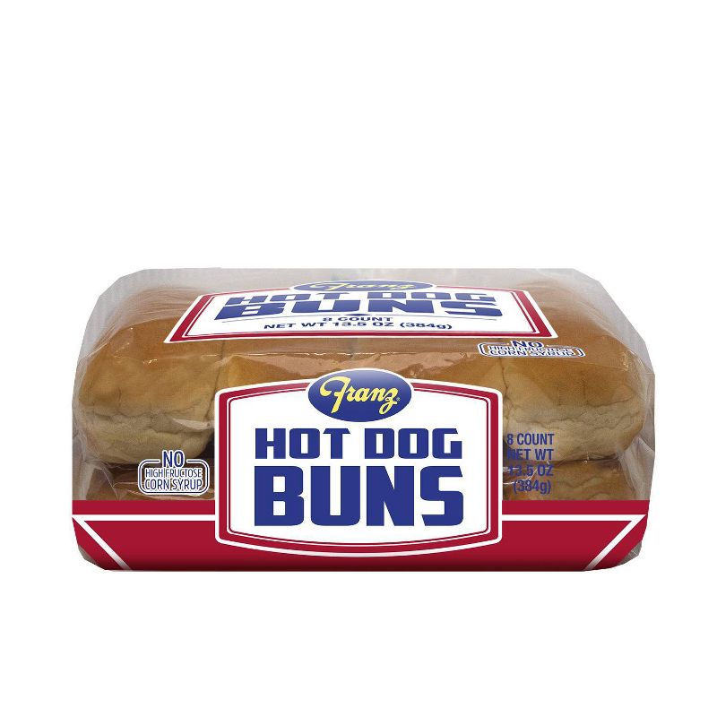 Franz Hot Dog Buns - 13.5oz/8ct