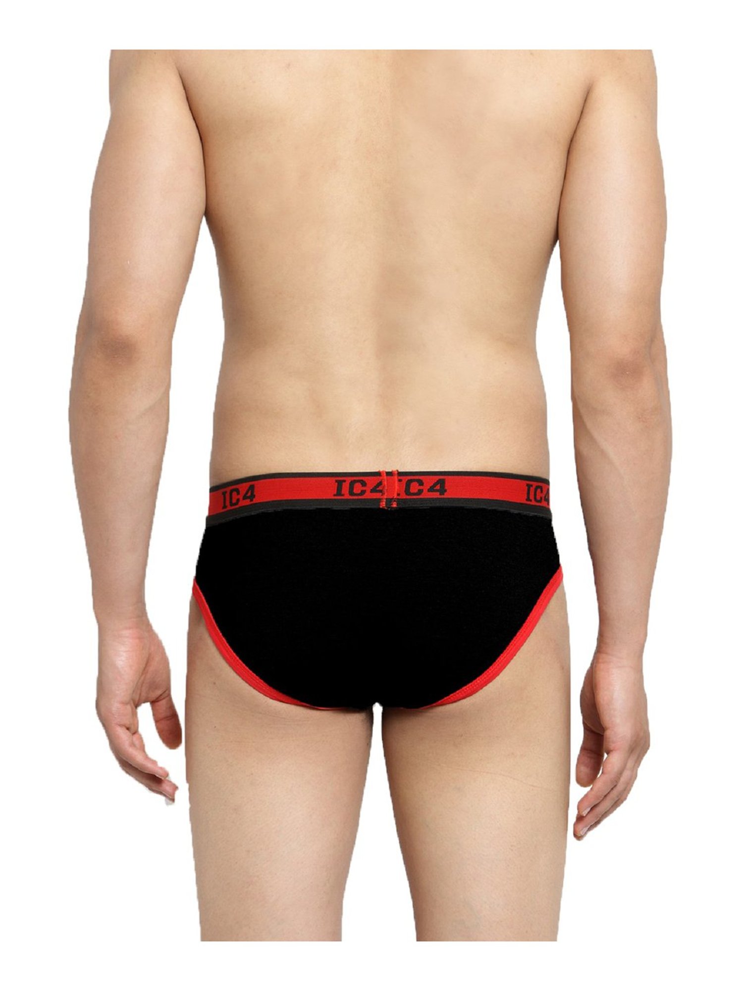 IC4 Multicolor Striped Briefs - Pack of 4