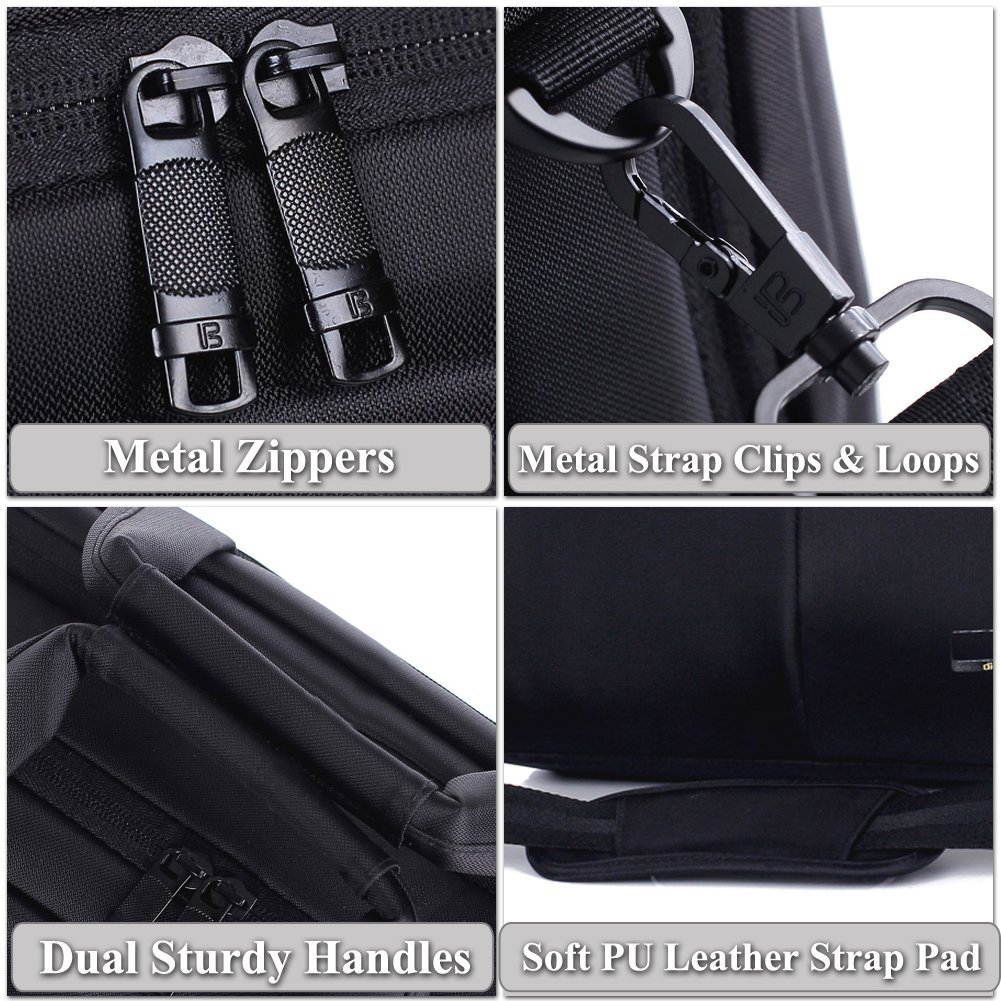 BRINCH(TM) Laptop Bag , 15.6 inch Nylon Waterproof Roomy Stylish Laptop Shoulder Messenger Bag Handle Bag Tablet Briefcase For 15-15.6 Inch Laptop/Tablet/Macbook/Notebook,Red