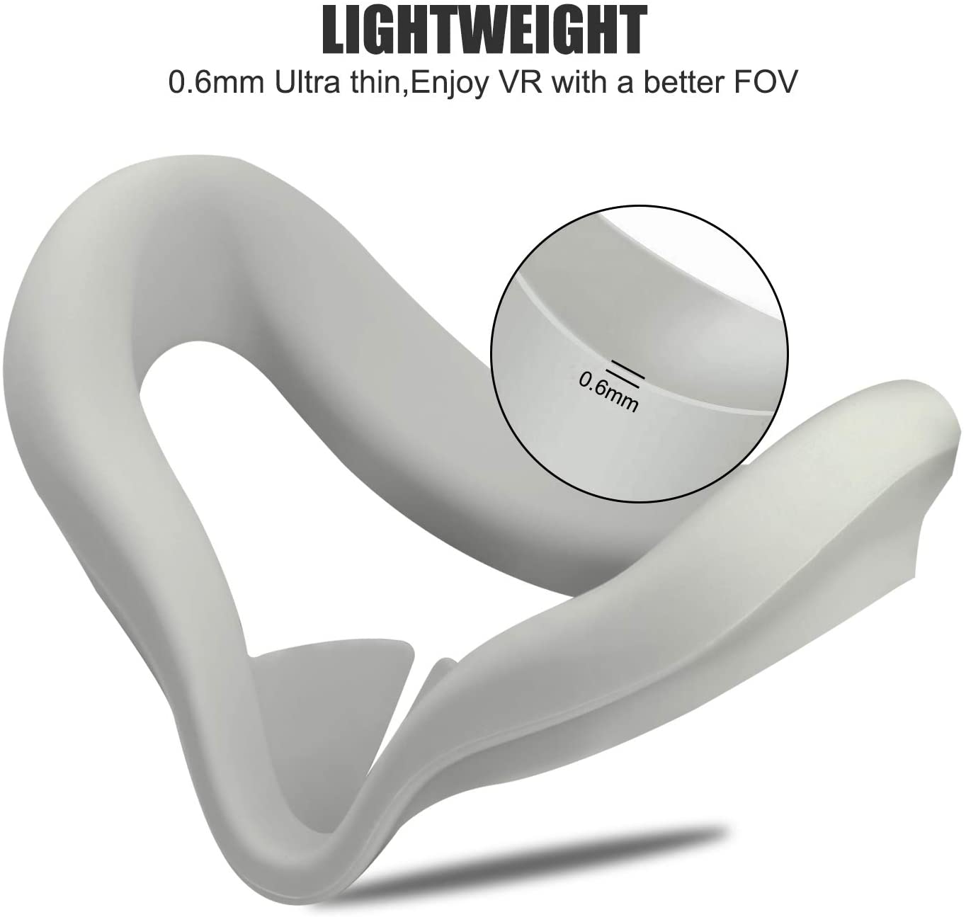 2 Pairs Oculus Quest 2 Elite Washable Silicone Handle Protective Cover