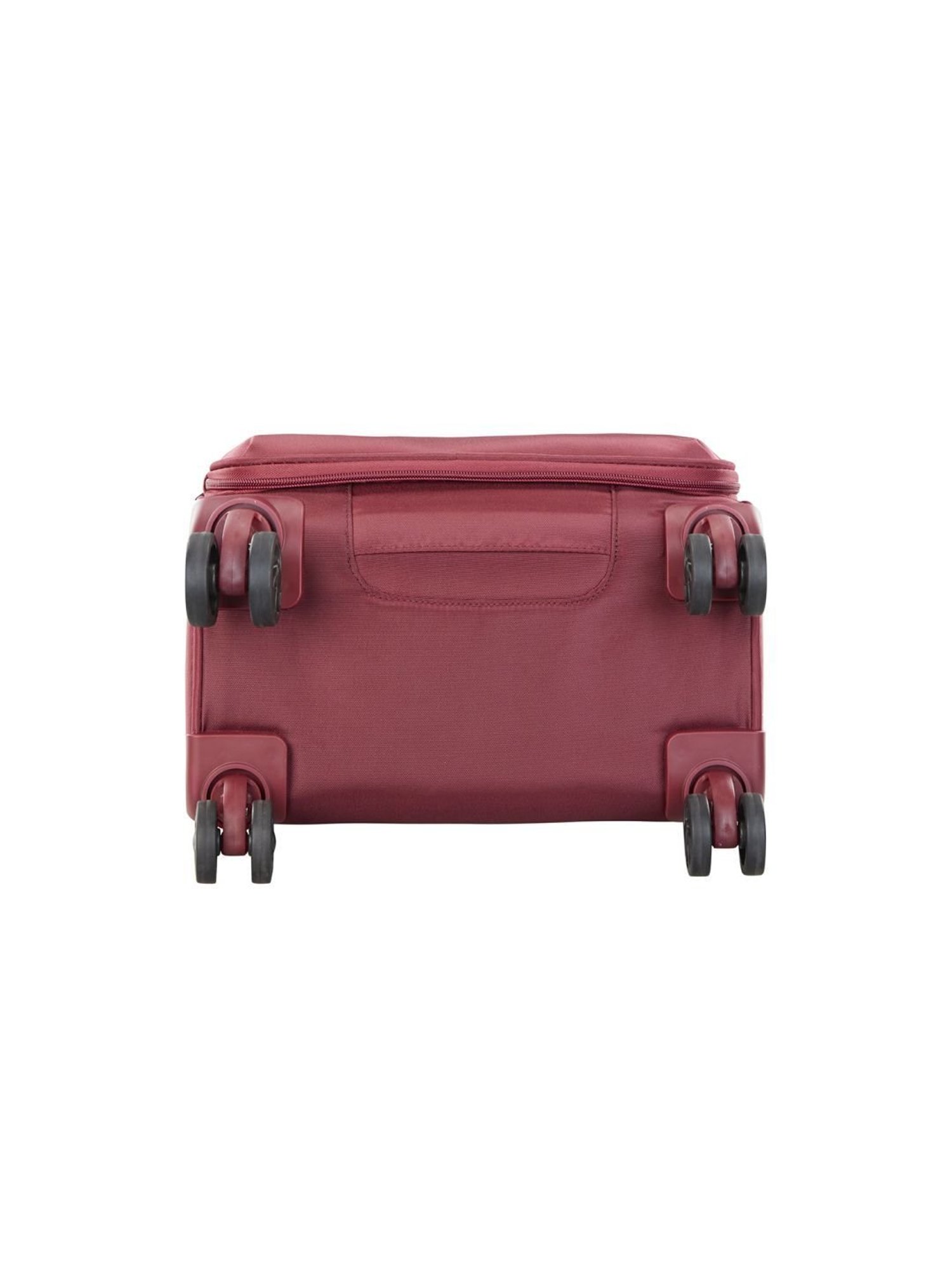 VIP Red 8 Wheels Small Soft Cabin Trolley Bag 35.5 cm