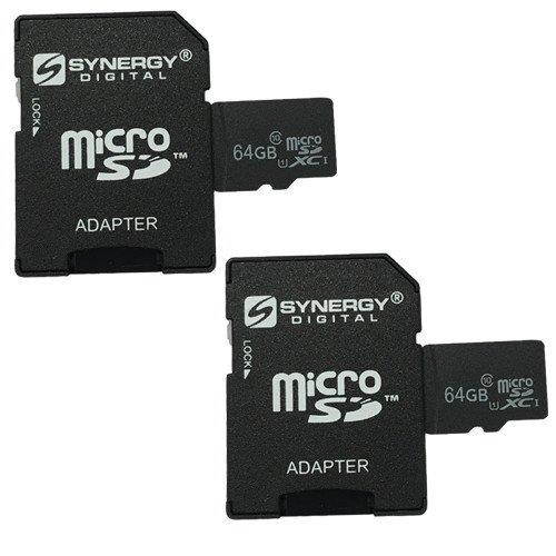 Sony HDR-PJ670 Camcorder Memory Card 2 x 64GB microSDXC Class 10 Extreme Memory Card with SD Adapter (2 Pack)