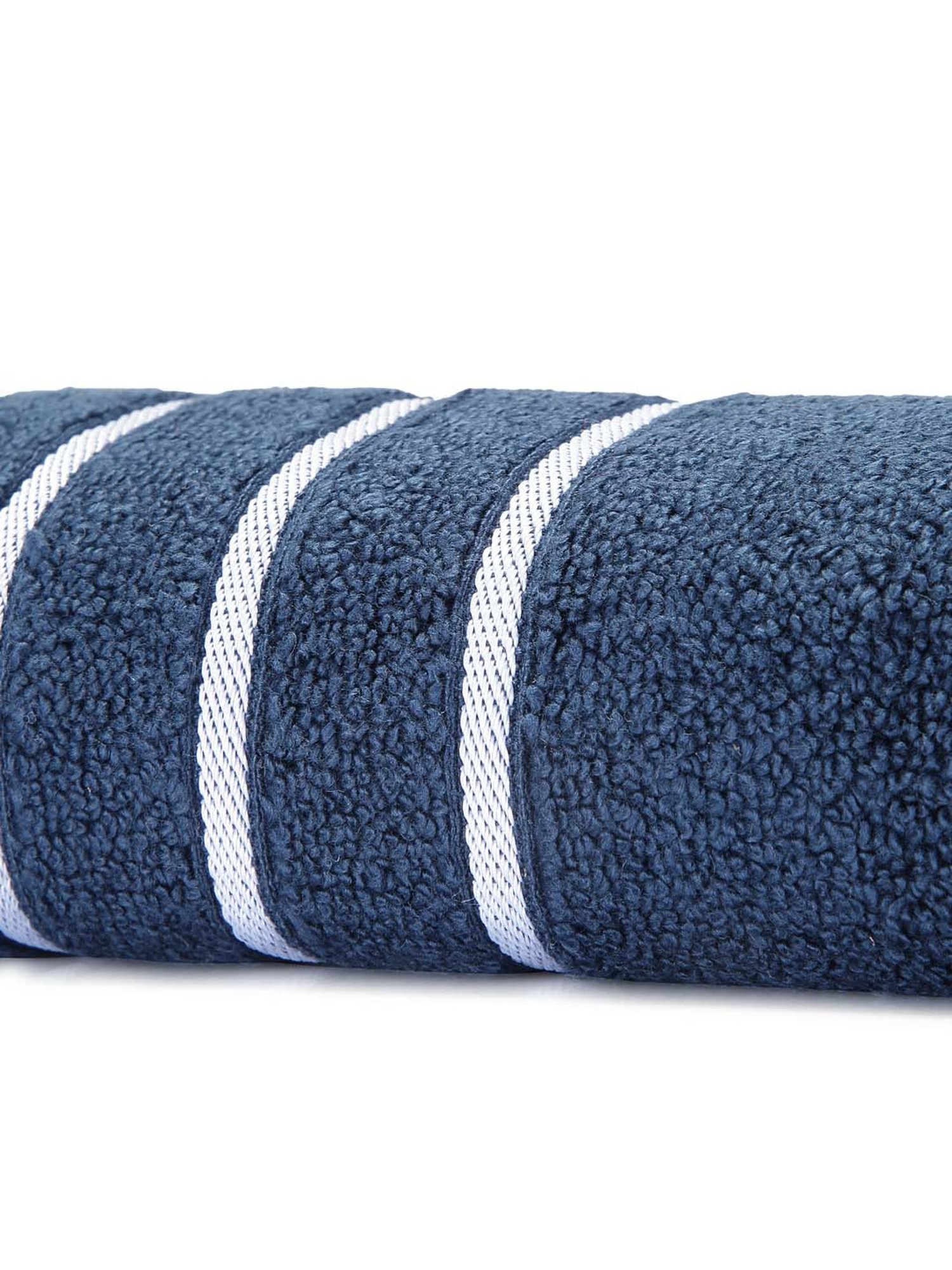 Mark Home 100% Cotton 500 GSM Zero Twist Simply Soft Navy Bath Towel - Set of 1