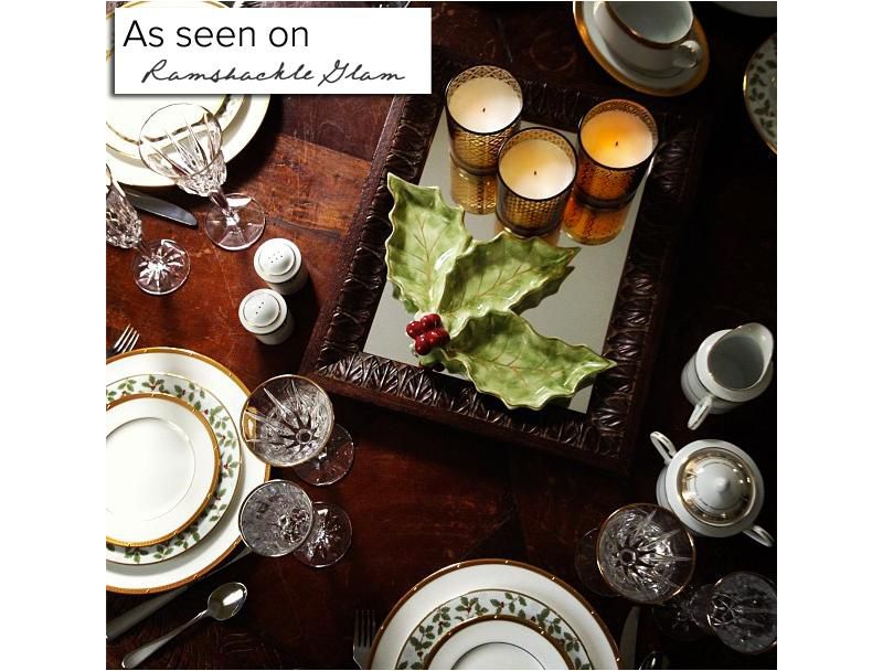 Blue Rose Polish Pottery Lavender Fields Gravy Boat