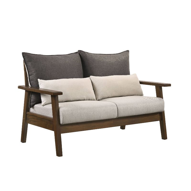 2pc Oaklee Sofa Set Beige - miBasics