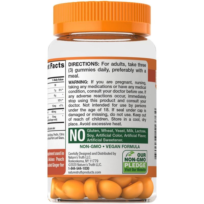 Nature's Truth Turmeric & Ginger Gummies - 70ct