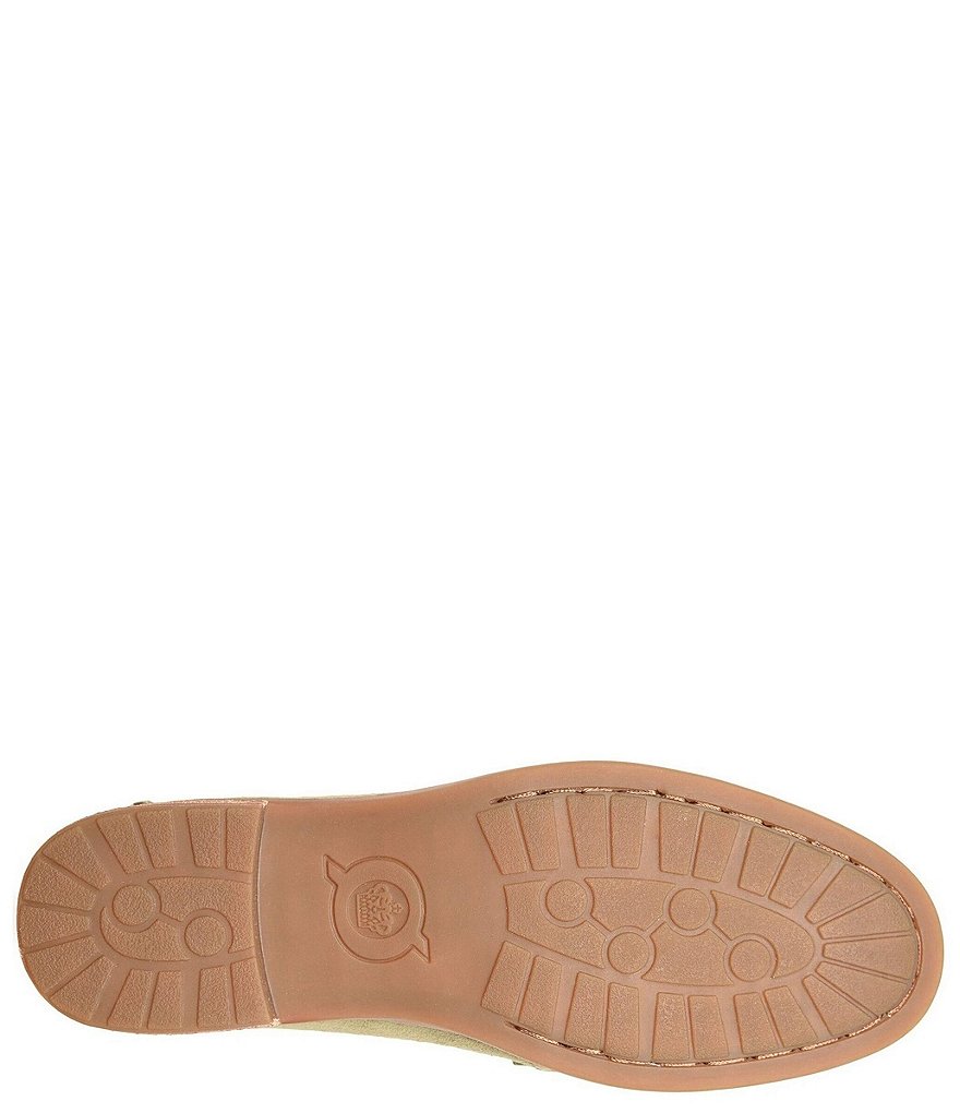 Trotters Harlow Lizard Patent Suede Leather Slip-Ons