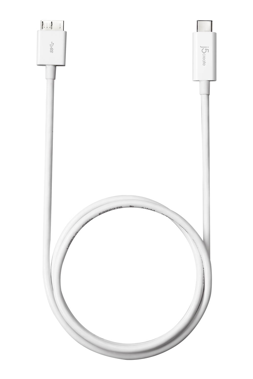 j5create USB Type-C&trade; 3.1 To USB&trade; 3.0 Micro-B Cable