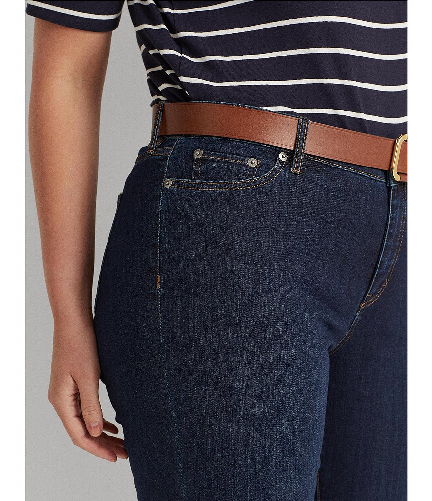 Democracy Plus Size Ab-Solution Capri Skimmer Jean
