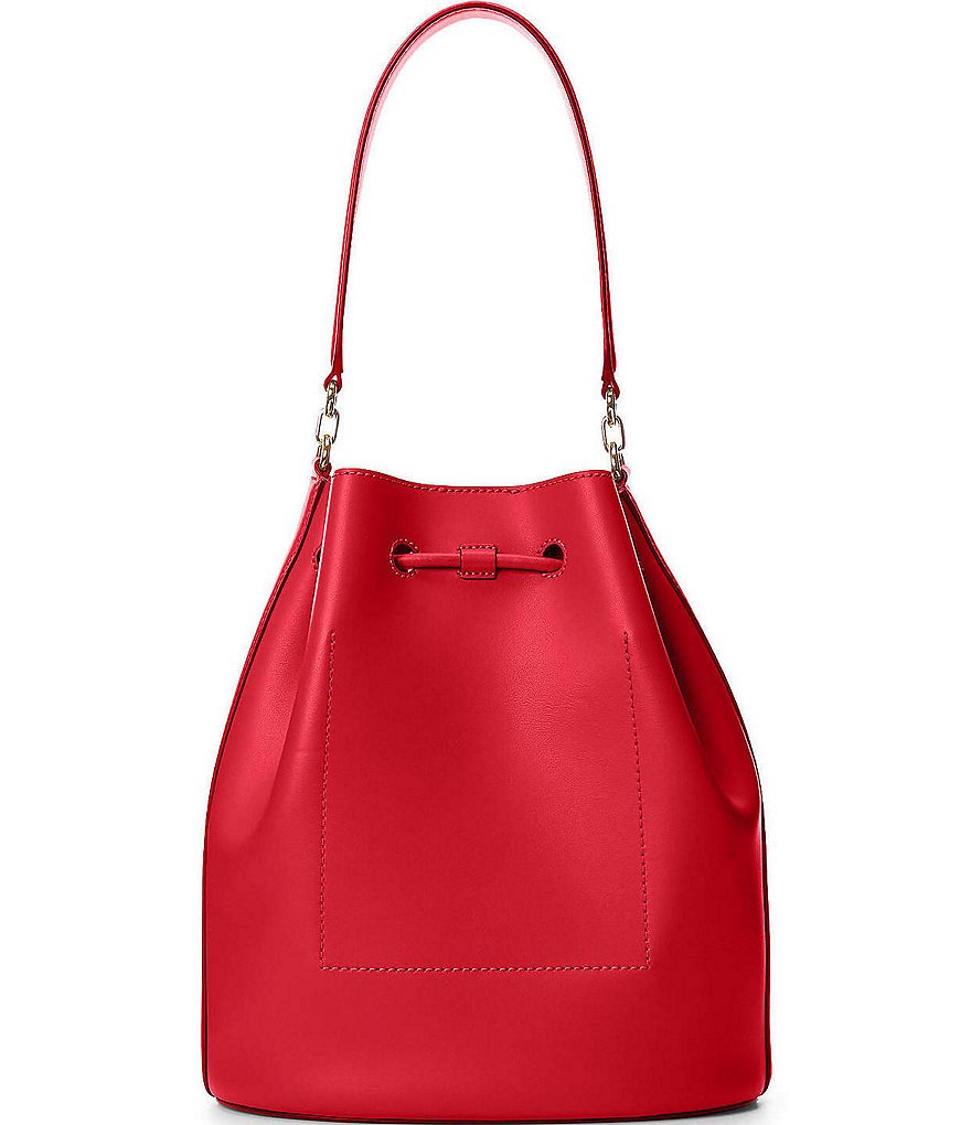 COACH Colorblock Leather Willow Bucket Bag