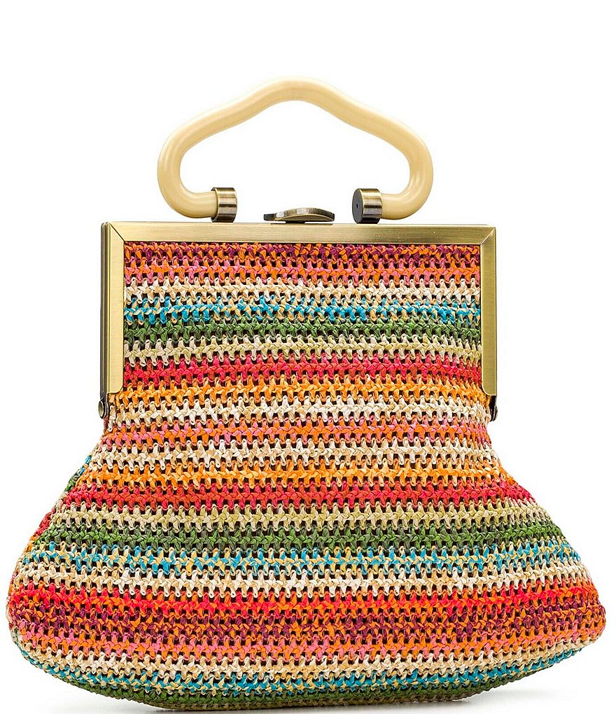 ZAC Zac Posen Belay Iridescent Saddle Crossbody Bag