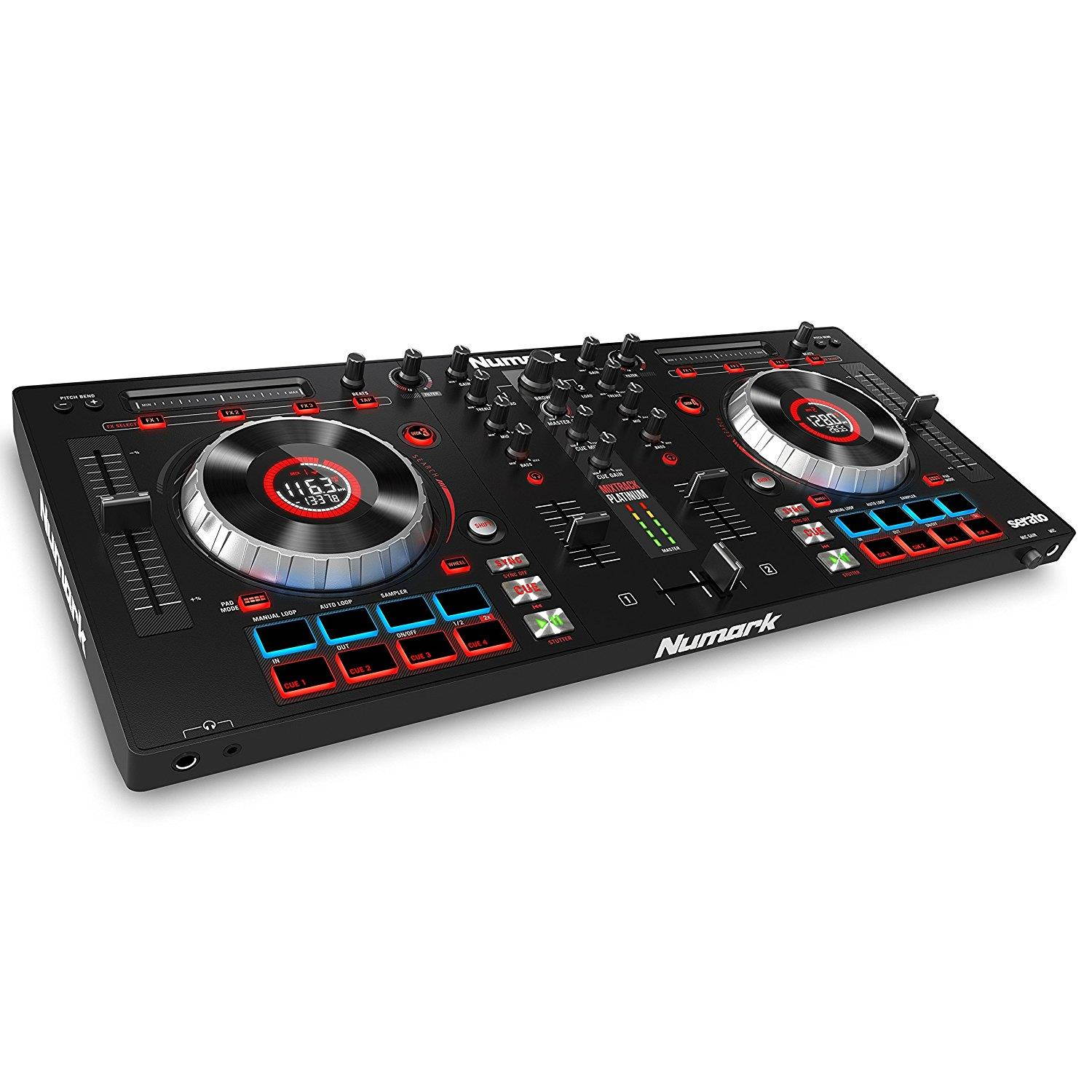 Numark Mixtrack Platinum DJ Controller With Jog Wheel Display