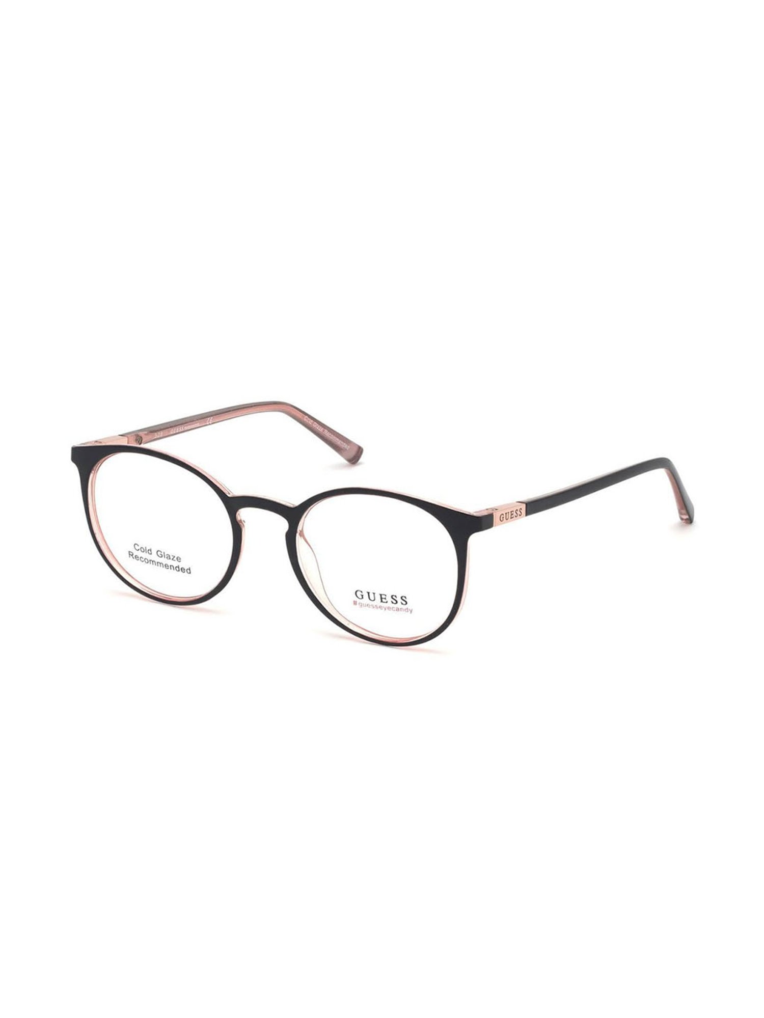 Guess Black Oval Unisex Eye Frames