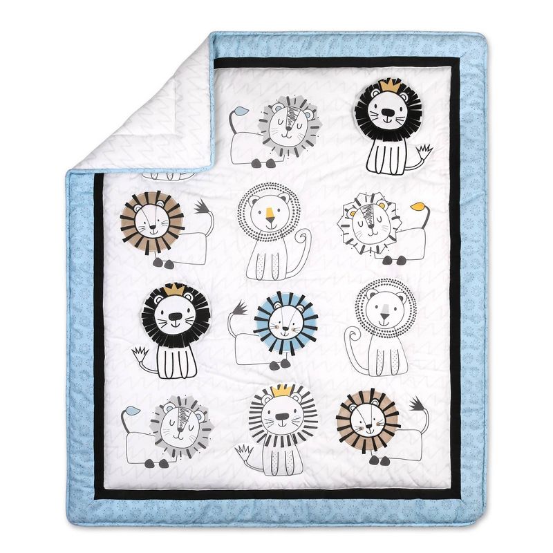 The Peanutshell  Little King Crib Bedding Set - 3pc