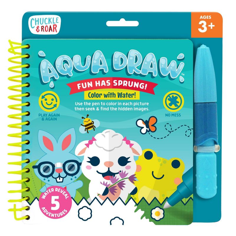 Chuckle & Roar Easter Aqua Draw Mess Free Water Reveal Activity Game Pad