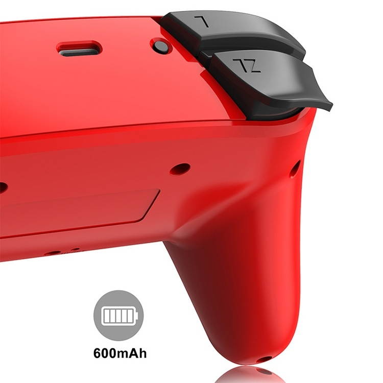 YS06 For Switch Pro Wireless Bluetooth GamePad Game Handle Controller, Color:Red Black