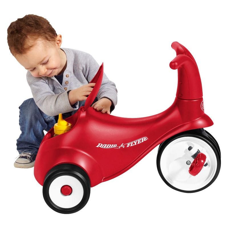 Radio Flyer Kids' Scoot 2 Pedal Scooter - Red