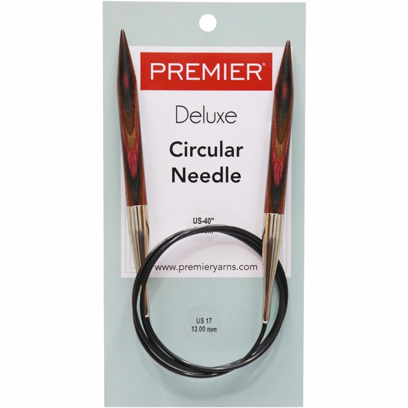 Premier Fixed Circular Knitting Needles 40"-Size 17/12mm