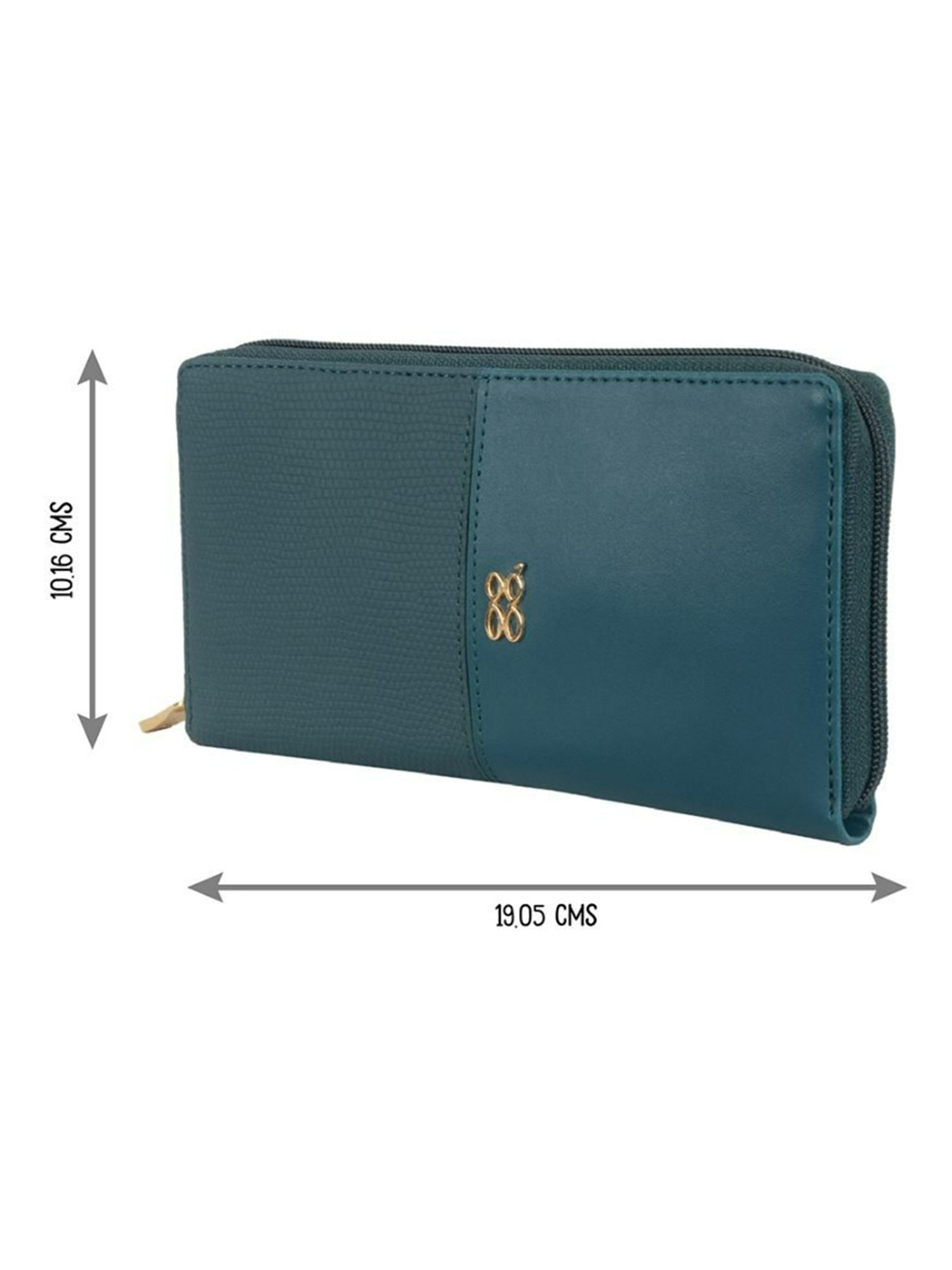 Baggit Green Textured Handbag