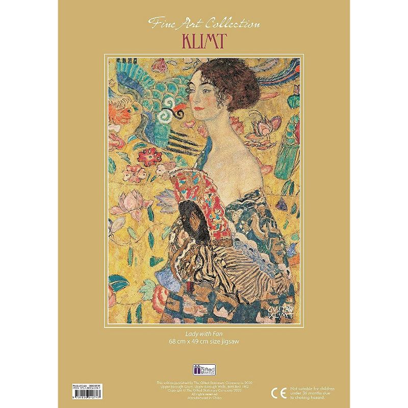 The Gifted Stationary 1000 Pieces Klimt Jigsaw Puzzles for Adults, Family Fun Puzzle