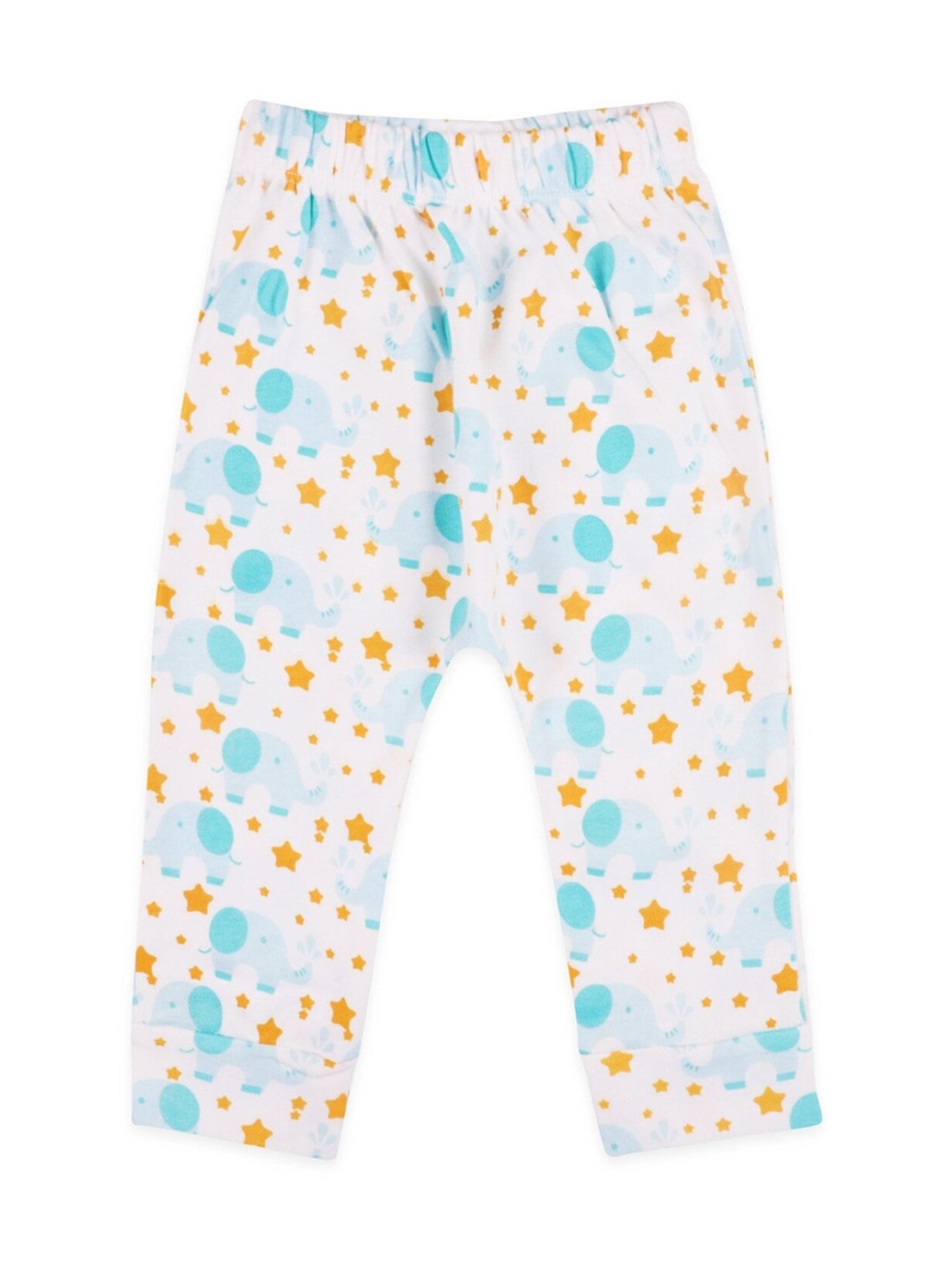 The Mom Store Boys Multicolor Cotton Printed Full Sleeves Top Set