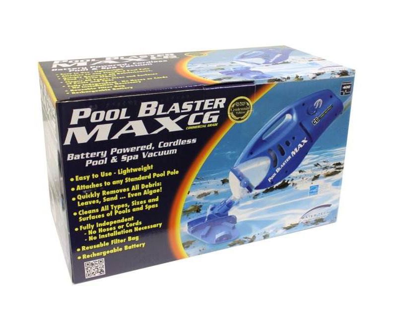 Water Tech Pool Blaster Max CG Handheld Battery Cleaner Swimming Pool/Spa Vacuum