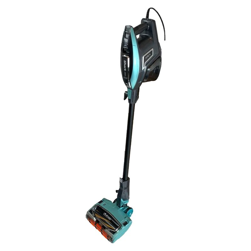 Shark ZS364QAB Lightweight APEX DuoClean Self-Cleaning Handheld Bagless Corded Quiet Upright Stick Vacuum Cleaner, Mint Green (Certified Refurbished)