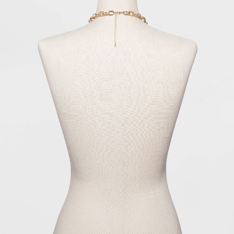 Toggle Chain Necklace - A New Day™ Gold