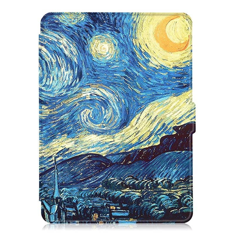 Slimshell Case for Kindle Paperwhite Fits All Paperwhite Generations Prior to 2018 Not Fit AllNew Paperwhite 10th Gen Starry Night