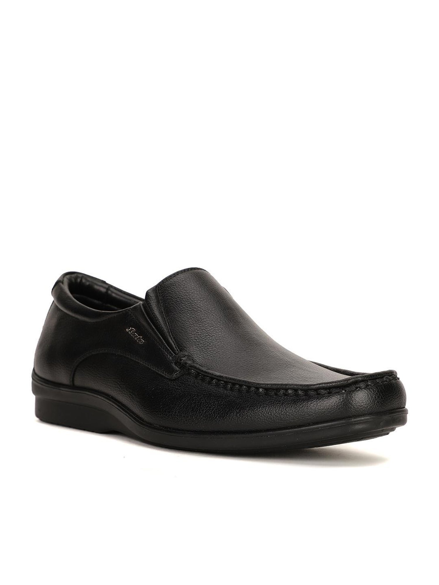 Bata Men's Black Formal Slip-Ons