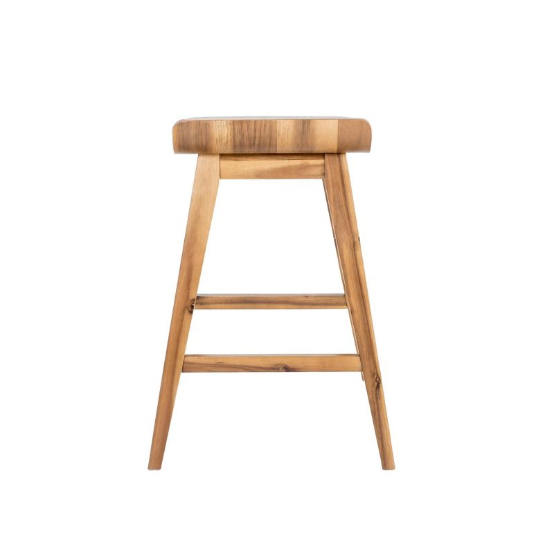 Carter Counter Height Barstool Natural - ClickDecor