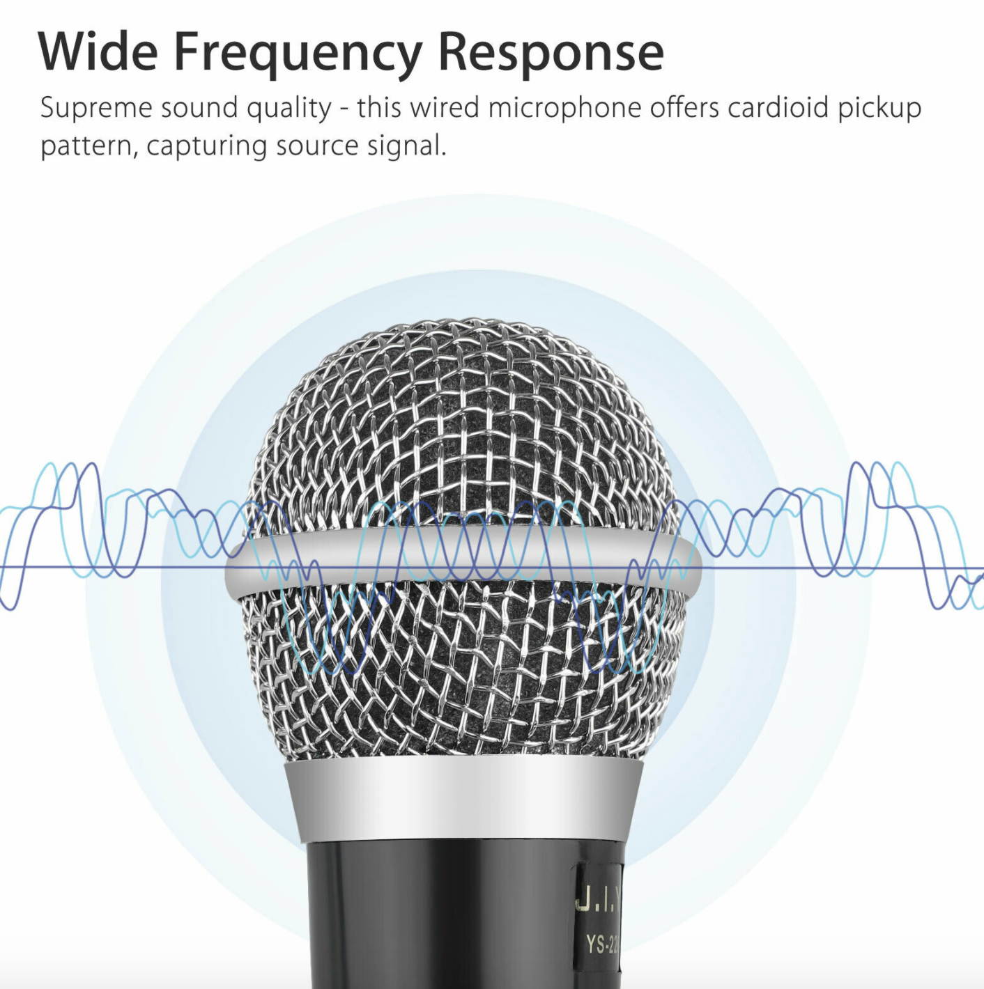 Professional Handheld Wired Dynamic Microphone Audio Karaoke Singing Vocal Music