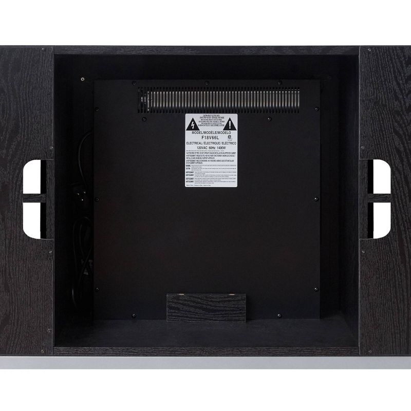 Lainey Fireplace TV Stand for TVs up to 65" Black - Versanora