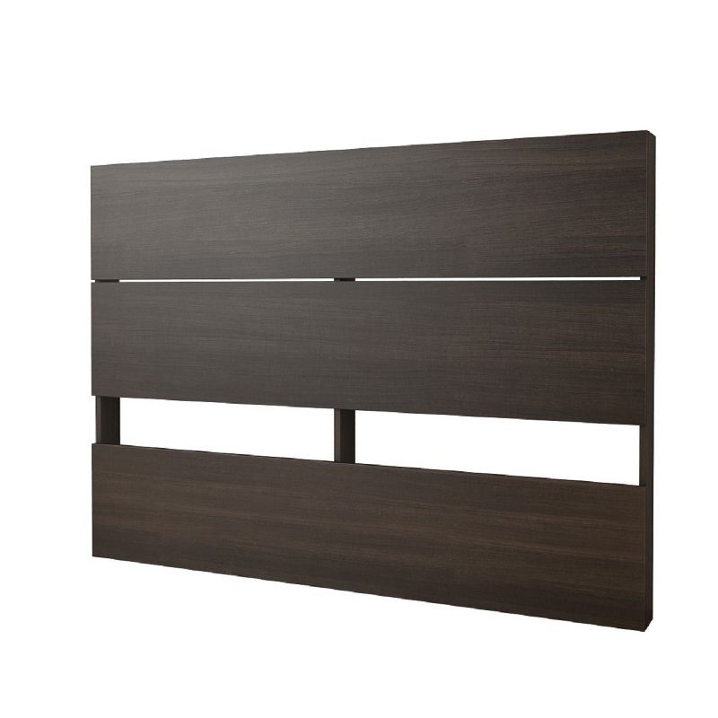 3pc Full Cadence Bedroom Set White/Black - Nexera