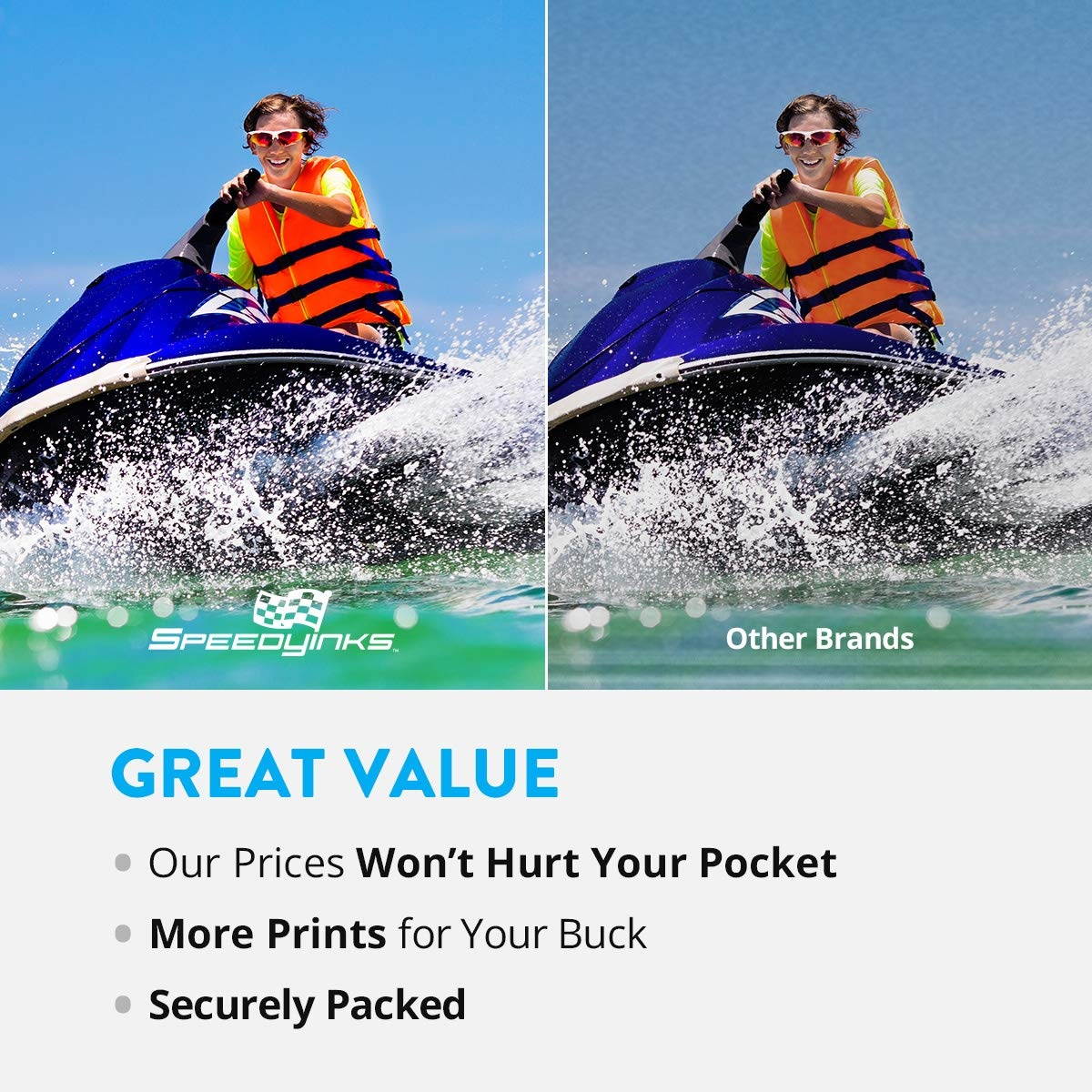 Speedy Inks - 10PK Compatible Casio Black and Red Ink Roller IR-40 CP-13