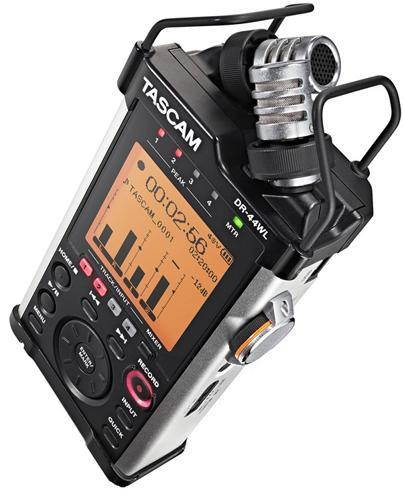 Tascam DR-44WL 4-Channels Handheld Audio Recorder with Wi-Fi