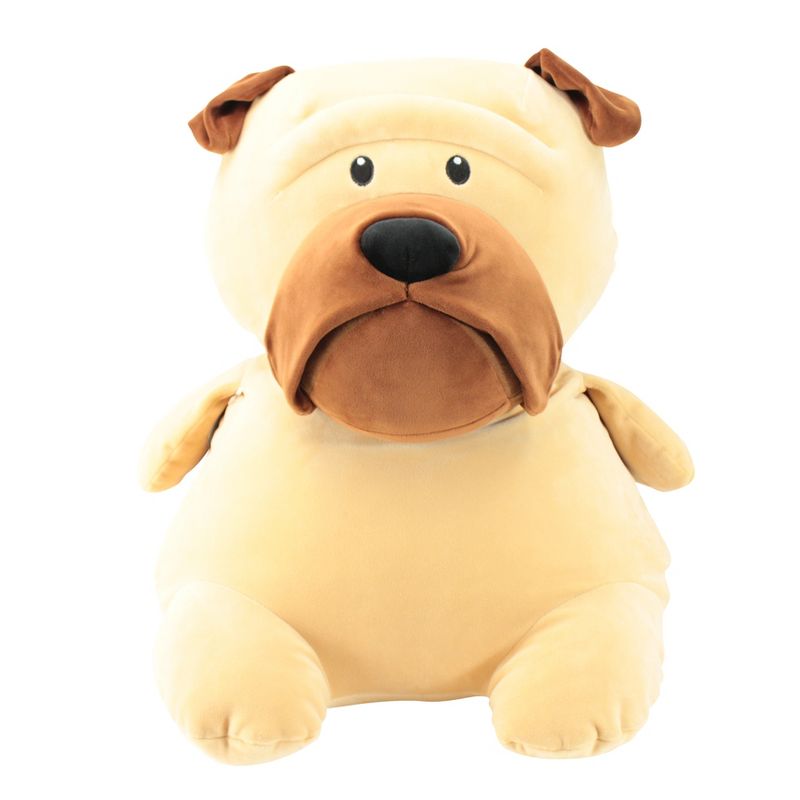 Animal Adventure Squeeze with Love Jumbo Stud Muffin Bulldog 20.5" seated Stuffed Animal