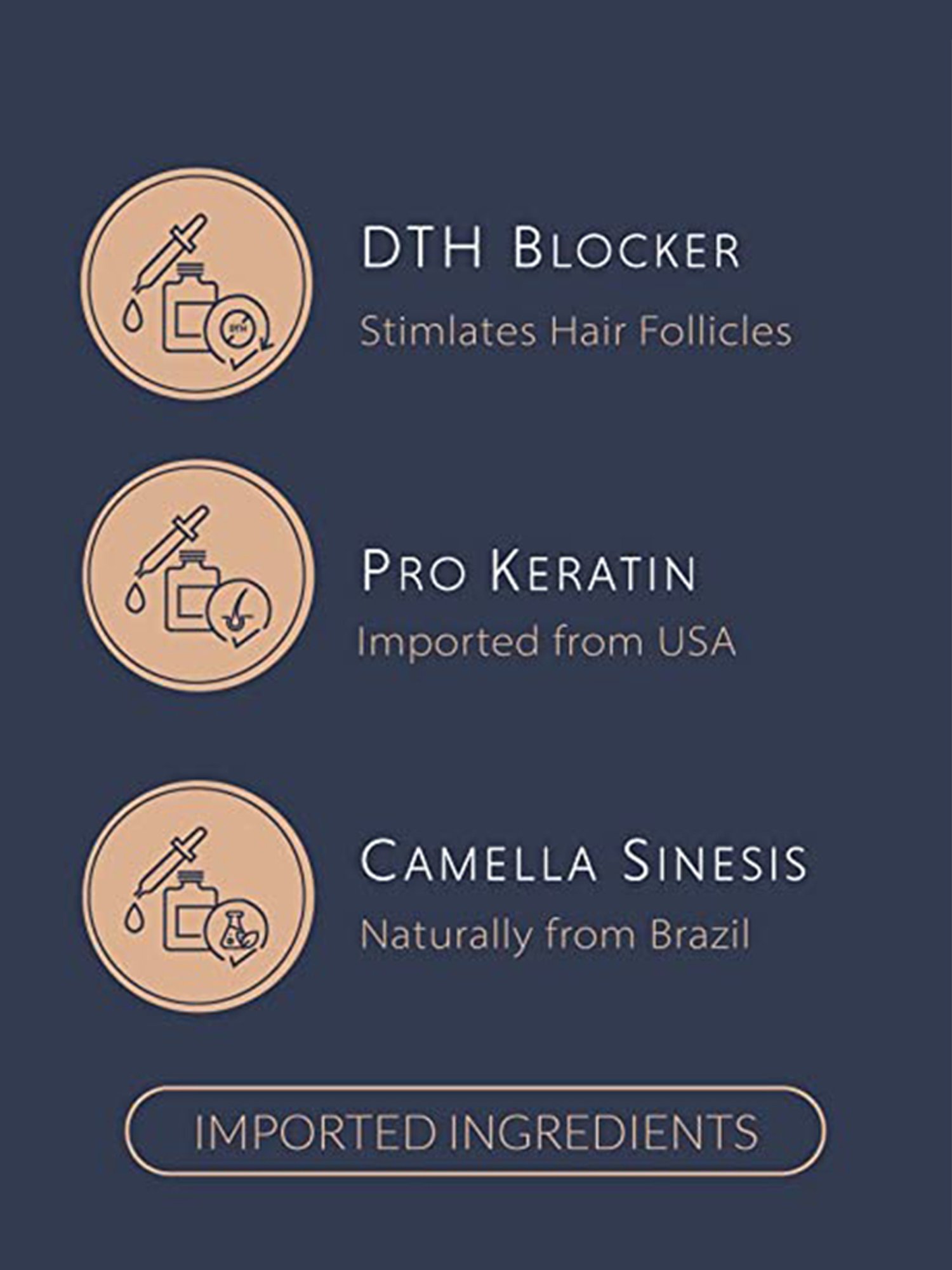 Earthraga Hair Gain Redensyl Serum - 50 ml