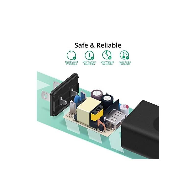 USB Wall Charger,  5V 2A Power Adapter Universal Travel Charger USB Plug Cell Phone Charger Block Cube Compatible with iPhone, iPad, Google Nexus, Samsung, LG, HTC, Moto, Kindle and More