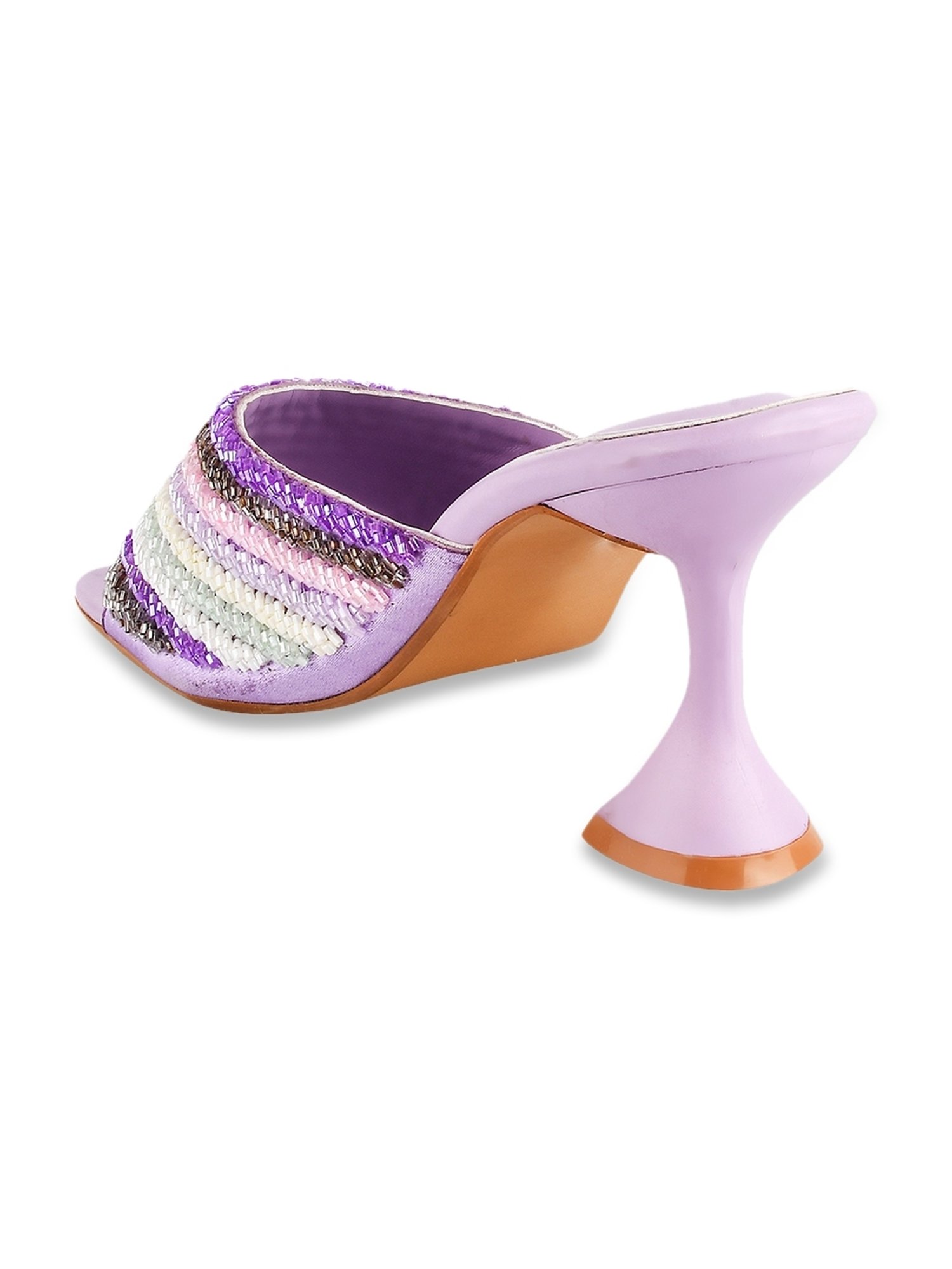 The White Pole Women's Blue Casual Sandals