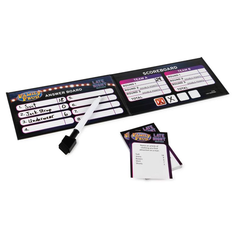 Family Feud Late Night Edition Board Game