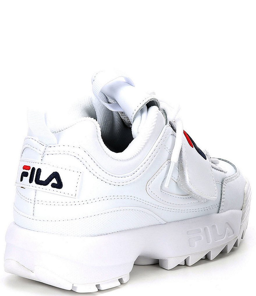 FILA Women's Disruptor II Applique Chunky Lifestyle Sneakers