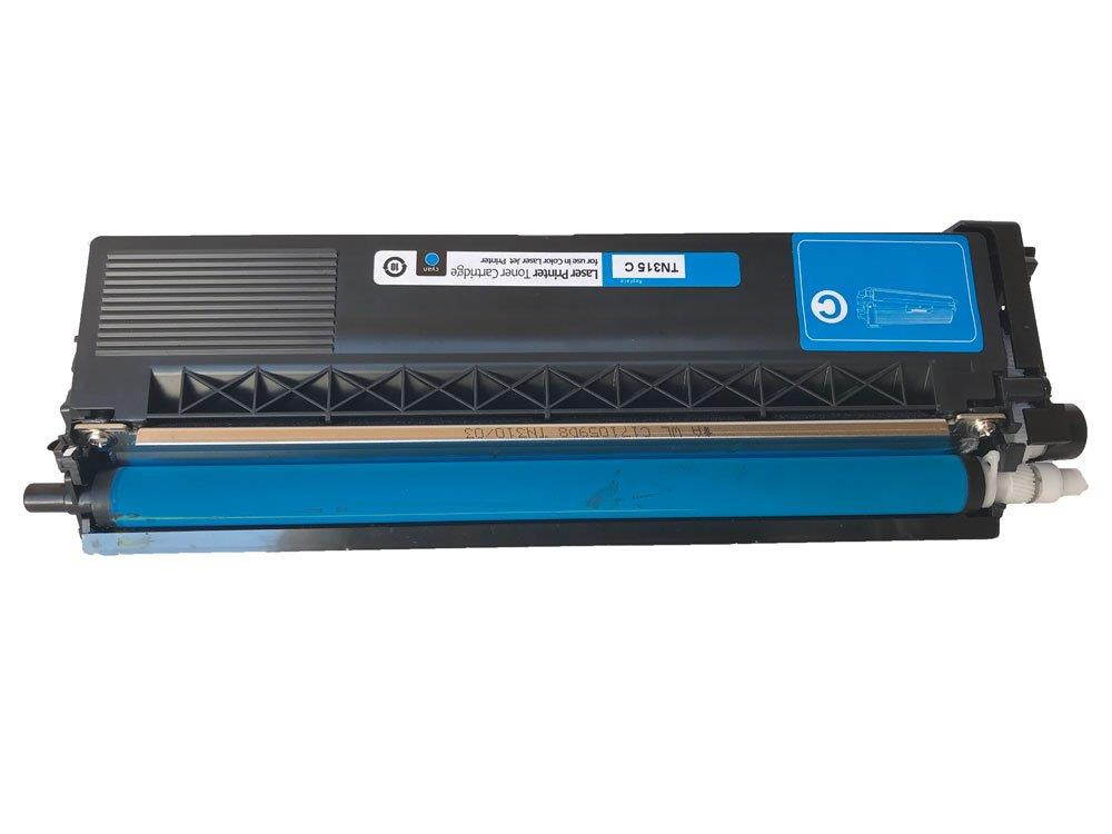 Brother TN-315 C (Cyan) Toner Cartridge Premium non-OEM High Yield for HL-4150CDN, HL-4170CDW, HL-4570CDWT, MFC-9460CDN, MFC-9560CDW, MFC-9970CDW Printers