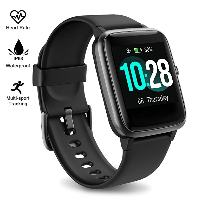 Tracker Watch with Heart Rate and Sleep Monitor - Activity Tracker Waterproof Smart Wristband Watch, Step Calorie Counter, Pedometer Android iOS Compatible for Women Men Kids