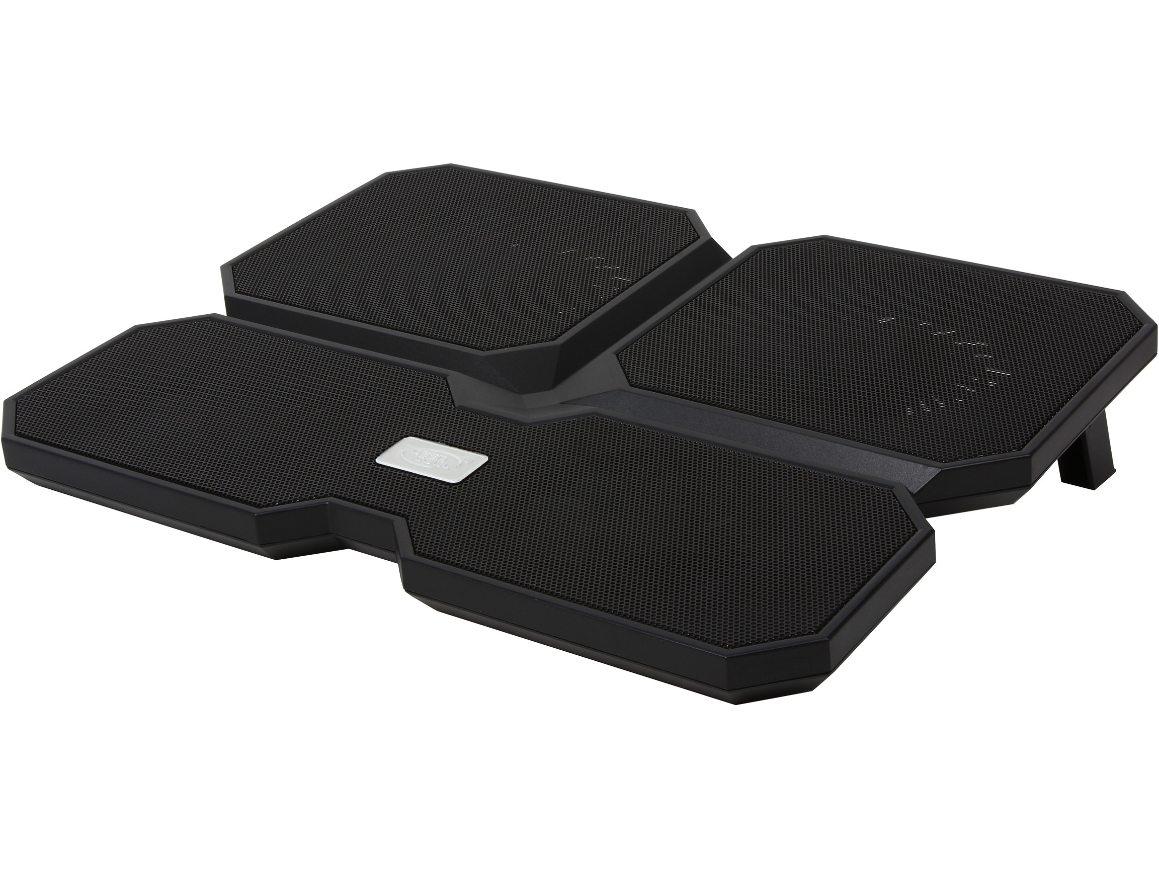 Laptop Cooling Pad, Laptop Cooler with 5 Quiet Red LED Fans for 12"-17" Inch Laptop, Dual USB 2.0 Ports, Portable Angle Adjustable Laptop Stand for Gaming Laptop-Green