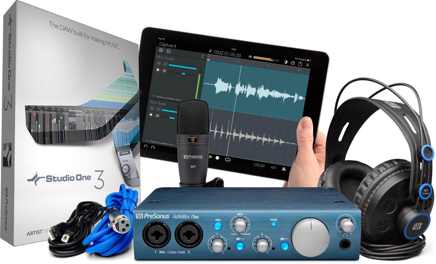 PreSonus AudioBox iTwo Studio Bundle