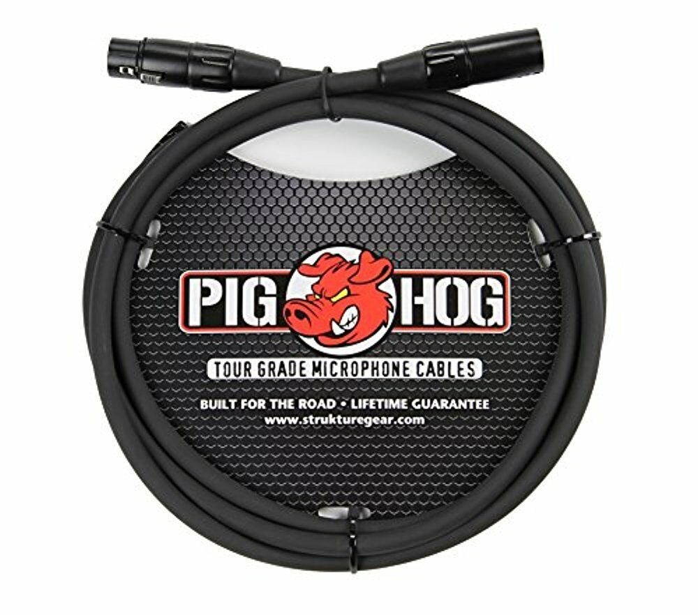 Pig Hog PHM6 High Performance 8mm XLR Microphone Cable, 6 feet