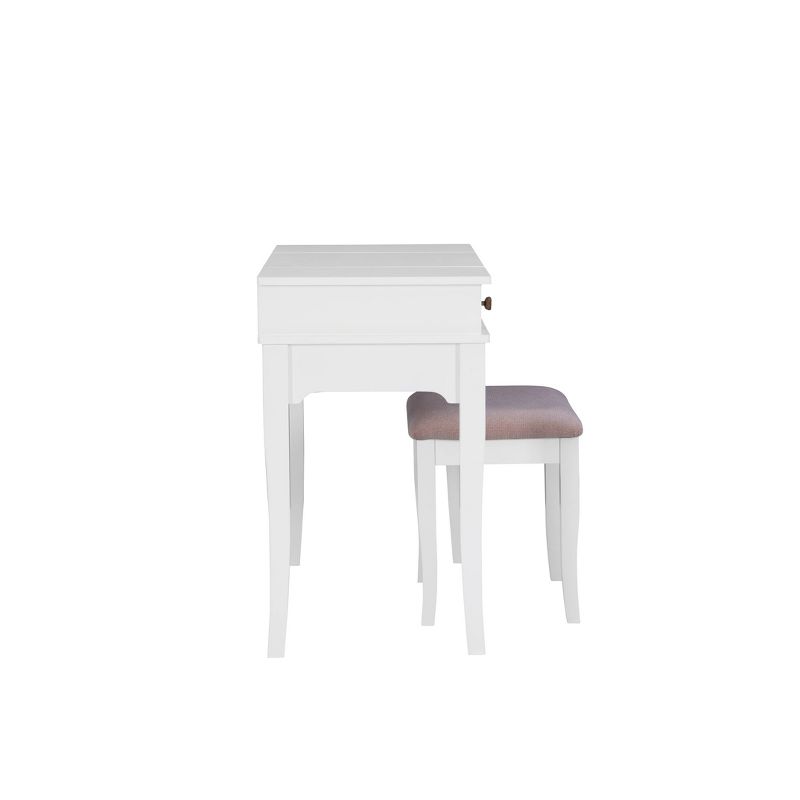 Salisbury Vanity w/Mirror White - Chique