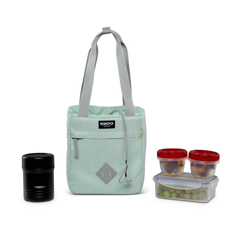 Igloo Heritage Repreve Drawstring 8qt Portable Cooler - Mint