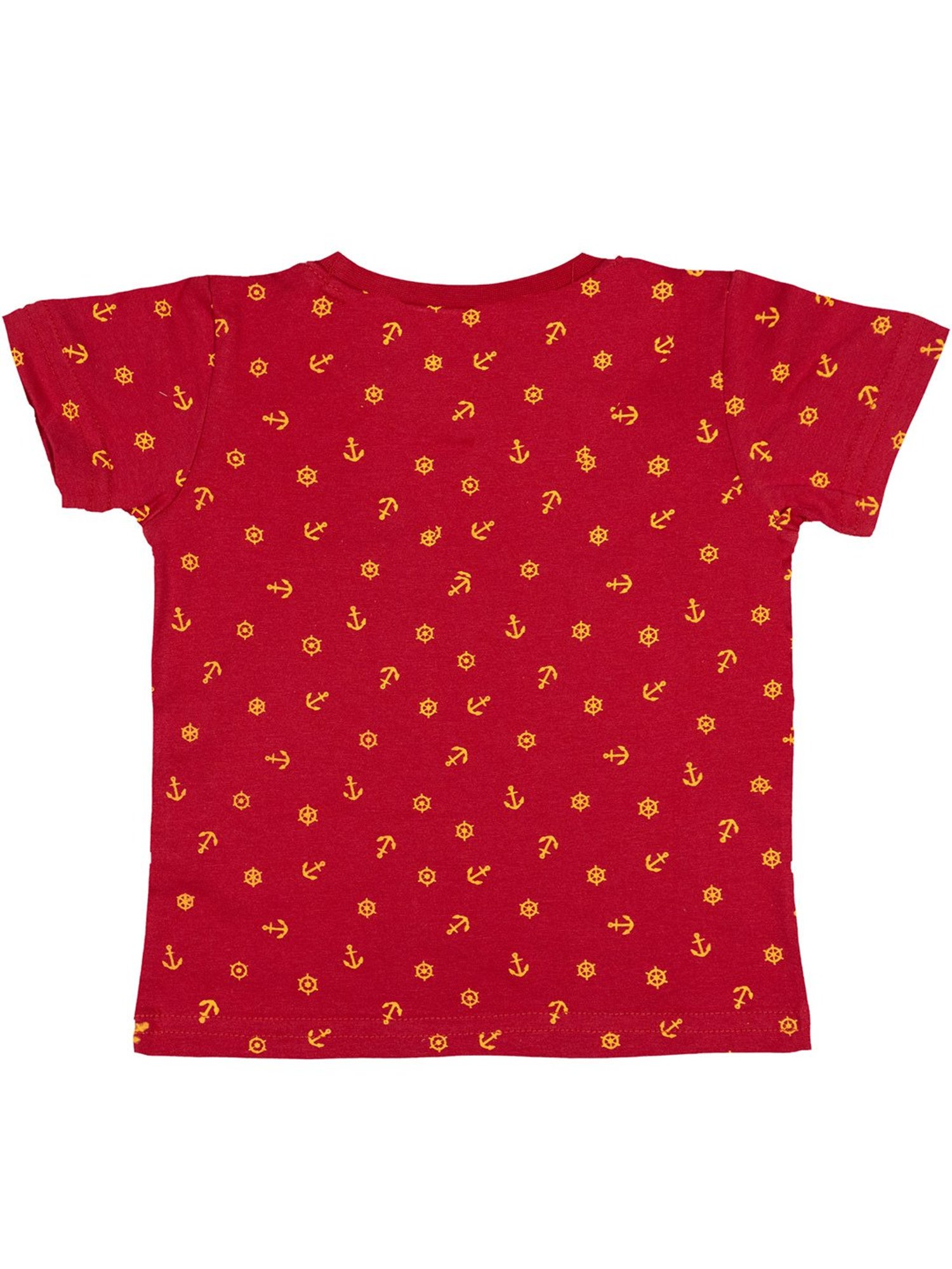 Ed-a-Mamma Baby Green Printed T-Shirt